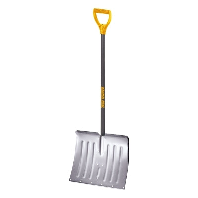 SNOW SHOVEL 18" ALUM STL HDL