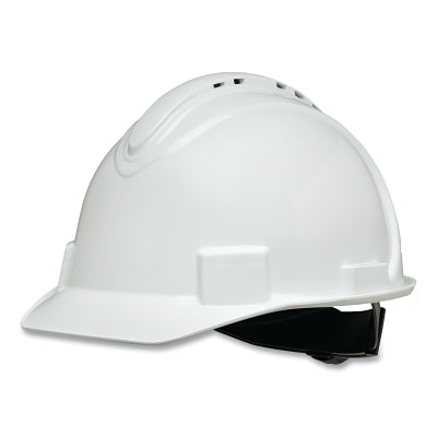 SHORT BRIM HARD HAT VENTED WHITE