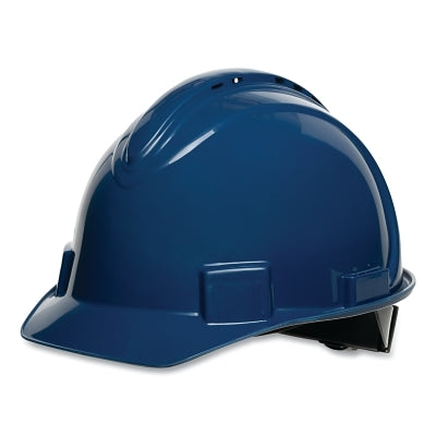 SHORT BRIM HARD HAT VENTED D. BLUE