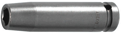 1/2" Dr. Deep Thin Wall Sockets, 21244, 1/2 in Drive, 14 mm, 6 Points