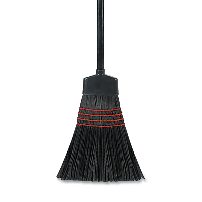 MAID BROOM PLAS BRISTLES WD HDL 54" LONG