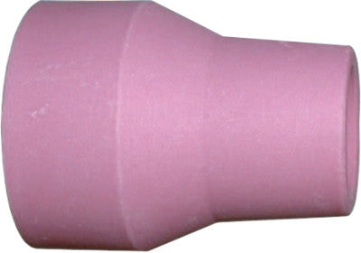 Alumina Nozzle TIG Cups, 1/2 in, Size 8, For Torch 12, Nozzle, 1 1/4 in