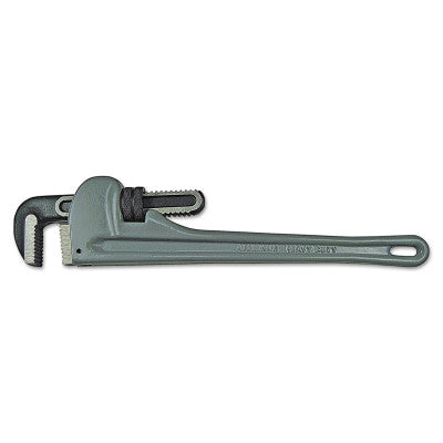 Heavy-Duty Pipe Wrenches, 15 Head Angle, Drop Forged Steel Jaw, 48 in, 1/PK