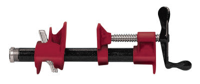 Clamp Fixtures, Crank Handle, 1 3/4 in Throat Depth, 1 3/4 in Jaw Width