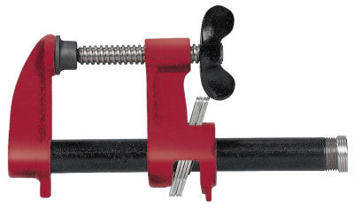 Clamp Fixtures, Wing-Nut, 2 1/2 in Throat Depth, 2 1/2 in Jaw Width