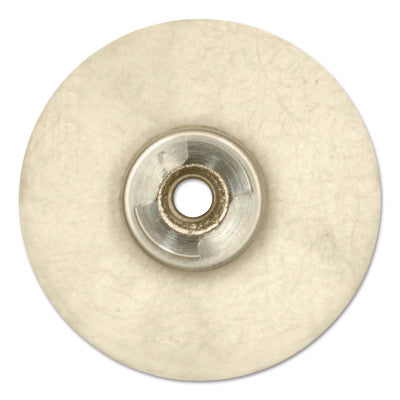 EZ Lock Cloth Polishing Wheels, 1 in, Yellow