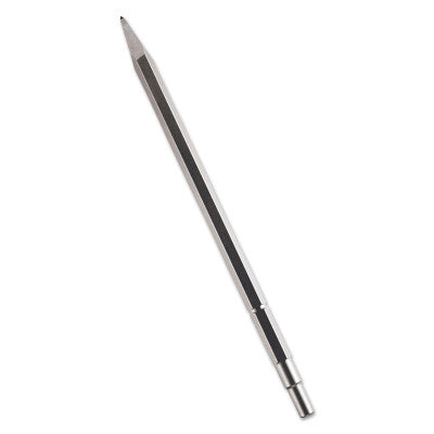 Round Hex Hammer Steels, 18 in, Bull Point