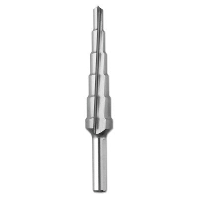High Speed Steel Drill Bits, 3/16 in-1/2 in, 6 Steps