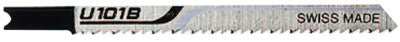 Universal Jig Saw Blades, 4 in, 10 TPI, Ground & Tapered