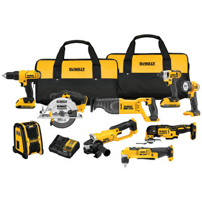 20V MAX Lithium Ion Compact Drill/Driver Kits, 9-Piece Set