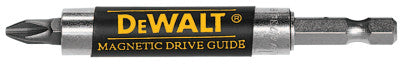 Magnetic Drive Guides, Compact, 1/4 in Drive, 3 in Length