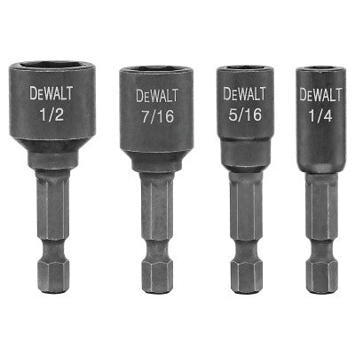 IMPACT READY Nut Drivers, 1/2 in, 1/4 in, 3/8 in, 5/16 in, 7/16 in