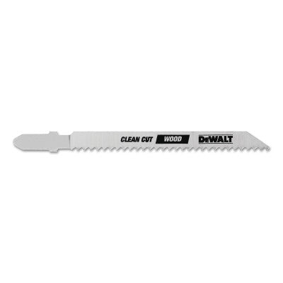 T Shank Wood Cutting Jig Saw Blades, 4 in, 10 TPI, Fine Finish