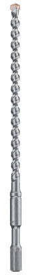 Spline Shank Hammer Bits, 5/8 in x 11 in x 16 in, 4-Cutter