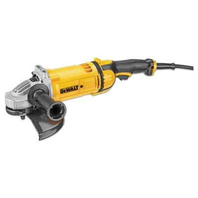 4.7HP Large Angle Grinders, 9 in Dia, 15 A, 6,500 rpm, Trigger