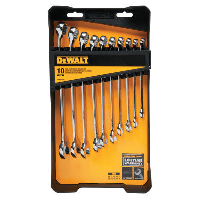 10 Piece Combination Wrench Sets, Metric
