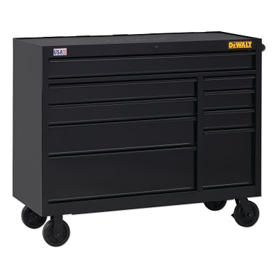 52" 9-DRAWER CABINET - BLACK