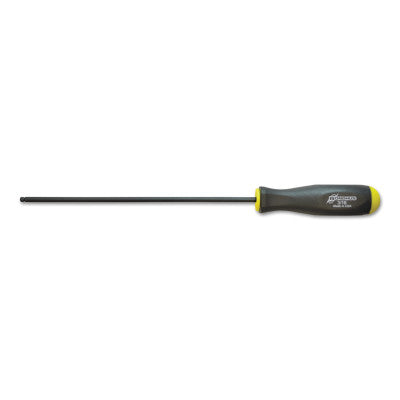 Balldriver Long Hex Screwdrivers, 3/16 in, 12.2 in Long