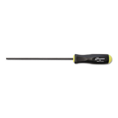Balldriver Long Hex Screwdrivers, 1/4 in, 13.7 in Long