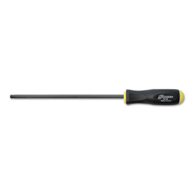 Balldriver Long Hex Screwdrivers, 5/16 in, 14.3 in Long