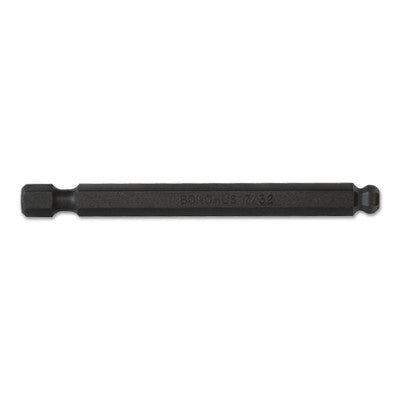 Balldriver Power Bits, 7/32 in, 1/4 in Drive, 3 in