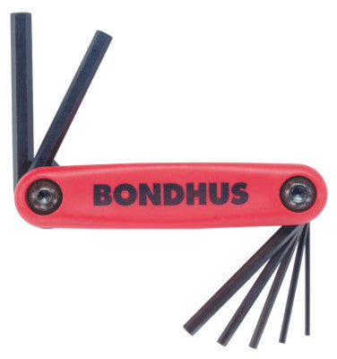 GorillaGrip Fold-Ups, 7 per fold-up, Hex Tip, Metric, 1.5-6 mm