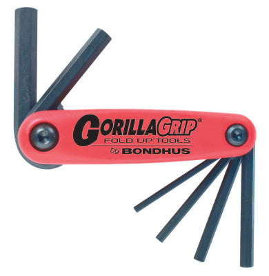 GorillaGrip Fold-Ups, 6 per fold-up, Hex Tip, Metric