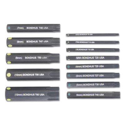13PC STAR PROHOLD SOCKETBIT SET 2"