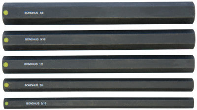 5PC INCH PROHOLD SOCKETBIT SET 6"