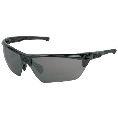 Dominator DM3 Safety Glasses, Black Mirror Lens, Duramass HC/Polar Mirror