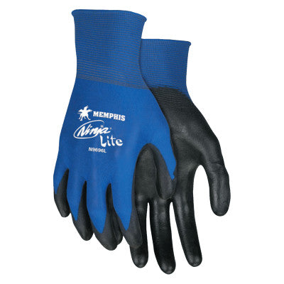 Ninja Lite Gloves, Medium, Black/Blue/White