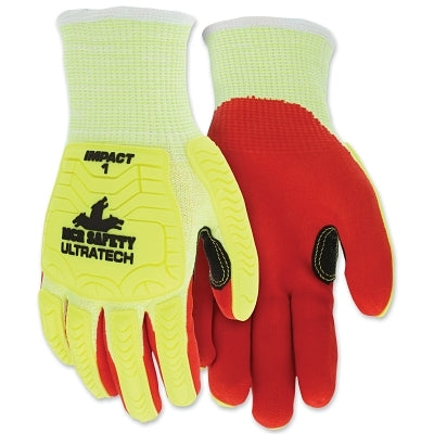 CUT PRO A5 13 GA HIVIS LIME HM/A RD FOAM NITR RF