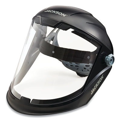 MAXVIEW FACESHIELD CLEAR PC 370 HDGR