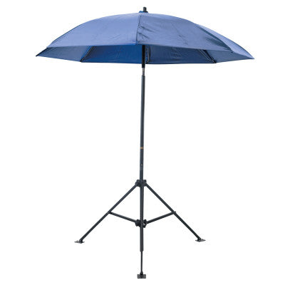 Heavy Duty Umbrella, 6 1/2 ft H, Blue, Vinyl