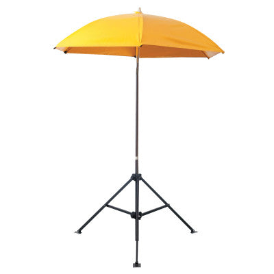 Heavy Duty Umbrella, 6 1/2 ft H, Yellow, Vinyl