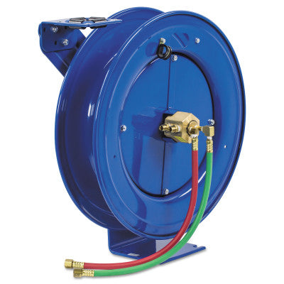 Spring Driven Welding Hose Reels, Oxygen-Acetylene Dual Hose, No Hose
