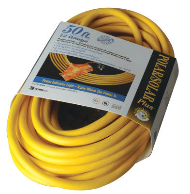 Tri-Source Polar/Solar Plus Multiple Outlet Cord, 50 ft, 3 Outlets