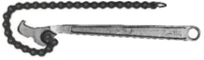 Chain Wrench, 6 in Opening, 23 in Chain, 24 in Long