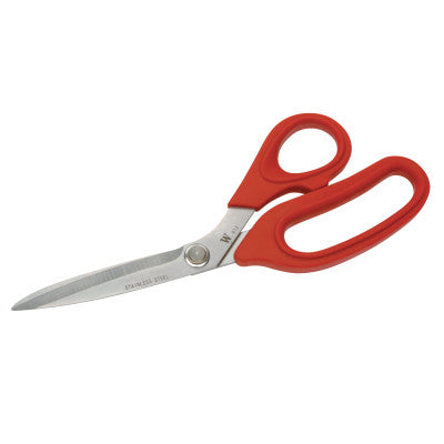 Home and Craft Scissors, 8 1/2 in, Sharp Point, Red