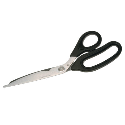 Shop Shears, 10 in, Blunt Point, Black