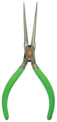 Long Needle Nose Pliers, Long Nose, 6 in Long, 2 5/16 in Jaw