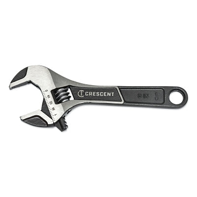 WRENCH 6" ADJ WIDE JAW CARDED