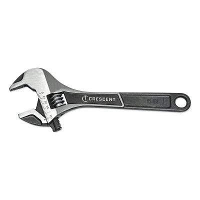 WRENCH 8" ADJ WIDE JAW CARDED