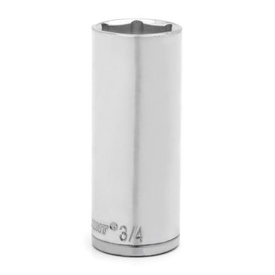 6 Point Deep SAE Sockets, 1/2 in Dr, 1/2 in Opening