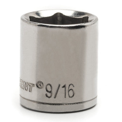 6 Point Standard SAE Sockets, 1/4 in Dr, 9/32 in Opening