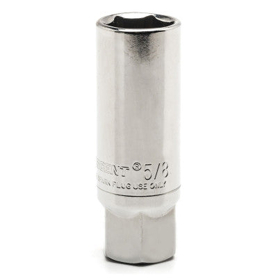 1/2" Drive Sparkplug Sockets, 5/8 in, 2.5 in Long, 6 Points