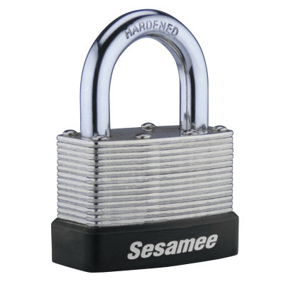 Sesamee Keyless Padlocks, 5/16 in Diam., 1 in L X 1 in W, Brass