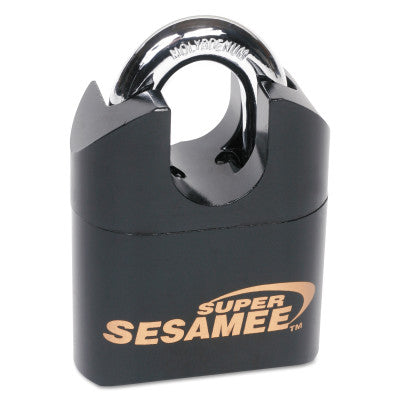 Super Sesamee Keyless Padlocks, 7/16 in Diam., 7/8 in W X 1 in H