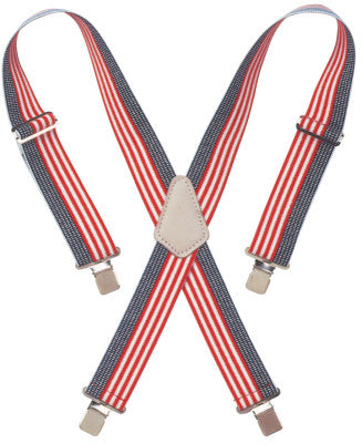 RED WHITE & BLUE 2" WIDEWORK SUSPENDERS