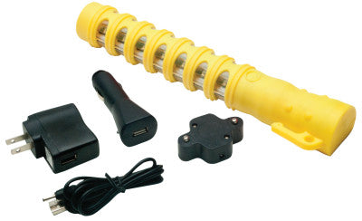 EMERGENCY LED BATON ROAD FLARE SINGLE YELLOW